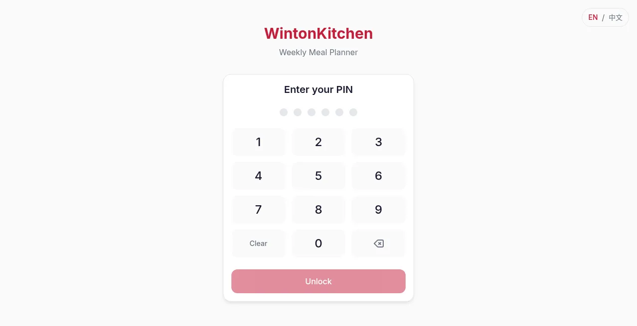 WintonKitchen — project material